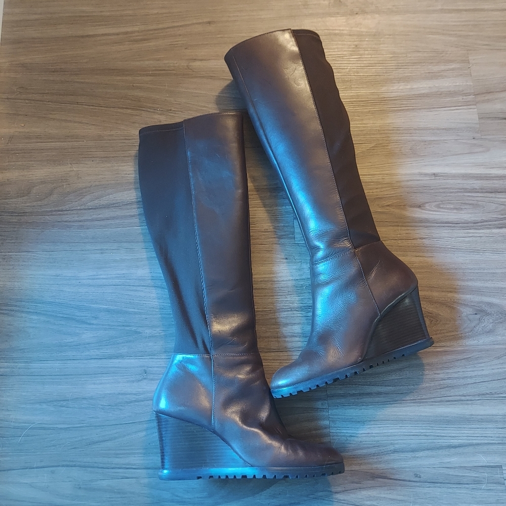 Michael kors Bromley wedge boots